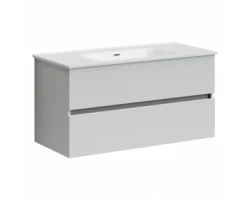 [550435] Тумба под раковину Sancos Urban 100, подвесная, белый глянец, UR100W +28900 ₽