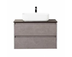 [558803] Тумба под раковину BelBagno Kraft KRAFT-900-2C-SO-CG 90 см, подвесная, цвет цемент серый (cemento grigio) +24250 ₽