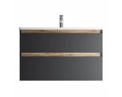 [571283] Тумба под раковину Am.Pm X-Joy подвесная, 100 см, 2 ящика, цвет черный матовый, M85AFHX1002BM +26690 ₽
