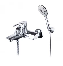 Mars Смеситель для ванны, монолит.излив 193мм лейка, р/ОД, хром, LM, LM3514C