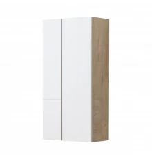 Шкаф МИШЕЛЬ 43, подвесной, дуб эндгрейн, белый