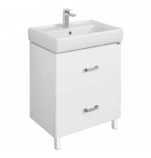 Тумба АМЕРИНА 60 Н, белая (под раковину ТИГОДА 60)