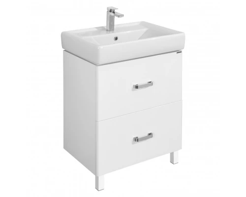 Тумба АМЕРИНА 60 Н, белая (под раковину ТИГОДА 60)