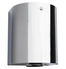 Диспенсер для рулонной бумаги из нержавеющей стали с центральной вытяжкой. Глянцевый