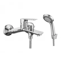 RS27 Смеситель для ванны, монолитный излив 187мм, р/ОД, хром, ROS, RS27-30