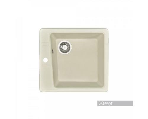 Мойка для кухни  Парма  510x470x175 мм, квадратная, жемчуг
