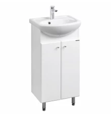 Тумба МИРА Н 45, белая (под раковину АЗОВ 45)