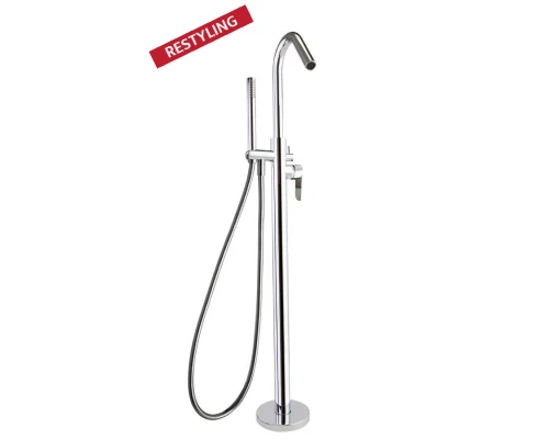 Напольный смеситель для ванны однорычажный с душевым комплектом ALEXIA 368503MO