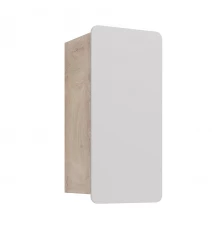 Полупенал Lemark OLIVIA 35 см подвесной, 1 дверный, открывание лев/прав, цвет корпуса: Дуб кантри, ц