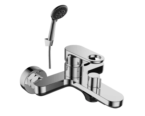 RS33 Смеситель для ванны, монолитный излив 195мм, р/ОД, хром, ROS, RS33-31