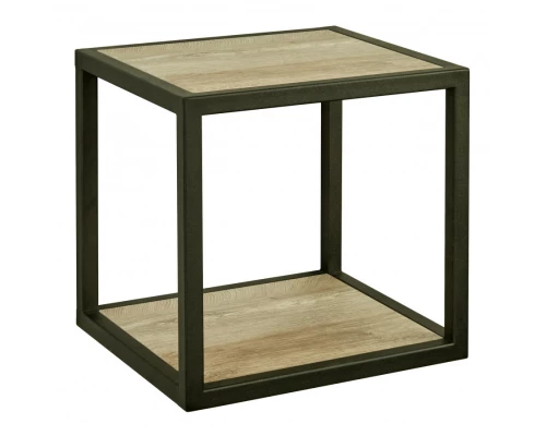 Полка ЛОФТ ФАБРИК 34, дуб эндгрейн