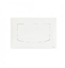 638501 Панель механ. двойная RIVER DUAL, пластик, белый, OLI