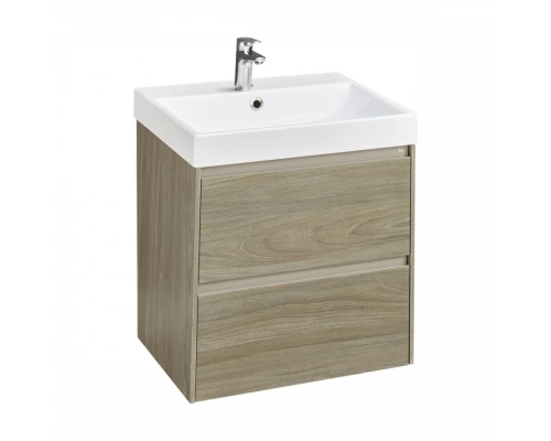 ONA Модуль для раковины 600 мм, 585x450x565 мм, с 2 ящиками, темный вяз, ROCA