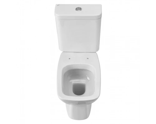 НЕО Унитаз-компакт, горизонт. выпуск, 2-х реж. арматура, сиденье дюропласт. САНТЕК