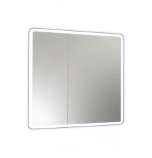 Зеркало-шкаф Emotion LED 800х800 с датчиком движения