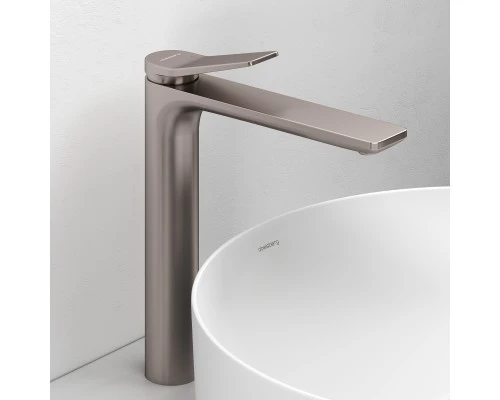 Смеситель д/раковины Abelsberg Intensa EGF23521BN высокий, титан