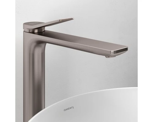 Смеситель д/раковины Abelsberg Intensa EGF23521BN высокий, титан