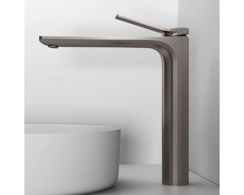 Смеситель д/раковины Abelsberg Intensa EGF23521BN высокий, титан