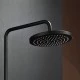 Душевая система Abelsberg Intensa SNS52655MB термостат, полка, д/ванны и душа, вулканический черный