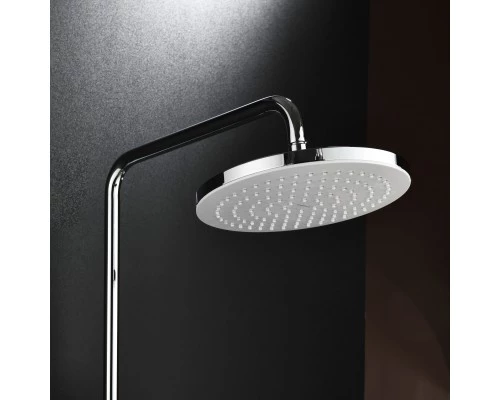 Душевая система Abelsberg Lineara SNS52790CH термостат, полка, д/душа, глянцевый хром