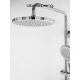 Душевая система Abelsberg Lineara SNS52790CH термостат, полка, д/душа, глянцевый хром