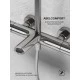 Душевая система Abelsberg Perfecta SNS61102CH термостат, д/ванны и душа, глянцевый хром
