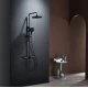 Душевая система Abelsberg Perfecta SNS61102MB термостат, д/ванны и душа, вулканический черный