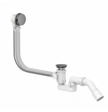 Слив перелив на ванну полуавтомат ALLENDORF AD-7707 Gun Metal