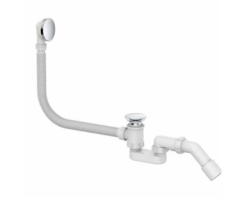 Слив перелив на ванну автомат ALLENDORF AD-7708 Chrome