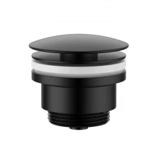 Донный клапан с грязеуловителем ALLENDORF AD-7701 Matt Black