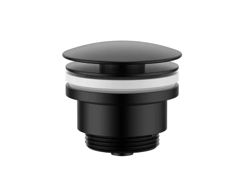 Донный клапан с грязеуловителем ALLENDORF AD-7701 Matt Black