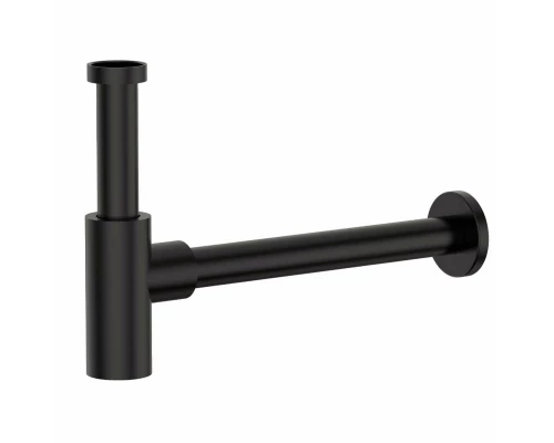 Латунные сифоны для раковины ALLENDORF AD-7702 Matt Black