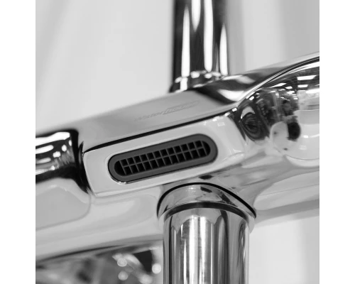 Душевая система с тропическим душем смесителем и термостатом из WaterHouse (хром)