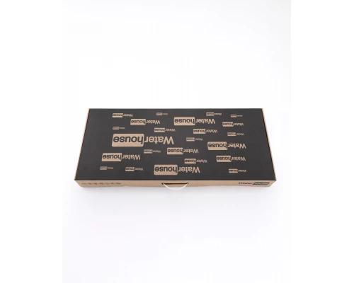 Душевая система с тропическим душем (гарнитур) и стойкой из латуни WaterHouse (графит)