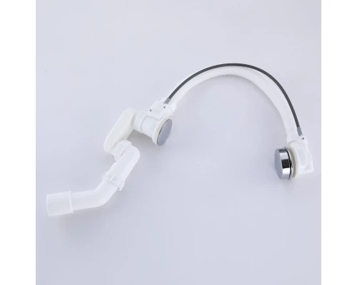 Слив-перелив полуавтоматический для ванны и душа BesserKraft (латунь, хром)