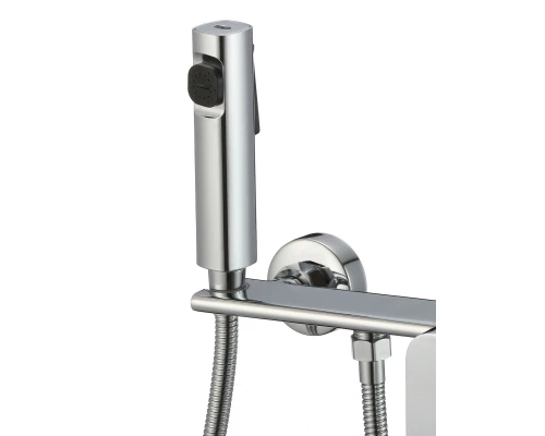 Смеситель с гигиеническим душем внешнего монтажа WaterHouse (латунь, хром)