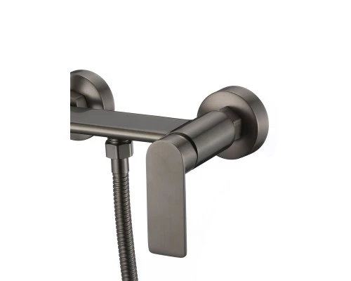 Смеситель с гигиеническим душем внешнего монтажа WaterHouse (латунь, графит)
