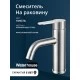 Смеситель для раковины в ванную, кран для ванной в раковину из нержавеющей стали WaterHouse (серебристый)