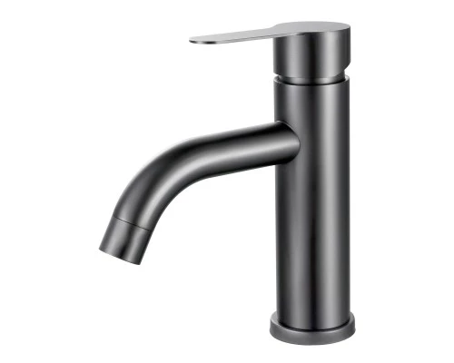 Смеситель для раковины в ванную, кран для ванной в раковину из нержавеющей стали WaterHouse (графит)