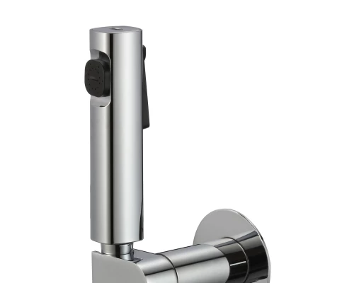 Смеситель с гигиеническим душем встраиваемый с прогрессивным картриджем WaterHouse (хром)
