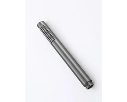 Душевая система с тропическим душем и термостатом из латуни BesserKraft (графит)