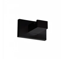 Colombo Look Крючок одинарный, цвет: чёрный матовый