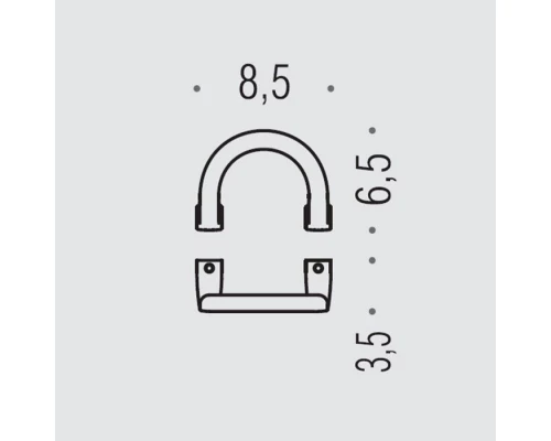 Colombo Lulu Крючок, цвет: PVD золото