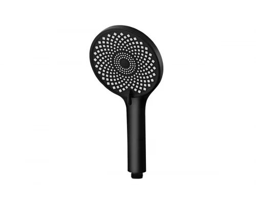 Лейка для душа 12,5*25,5 см 3-функциональная Hansen H3024-1 черный