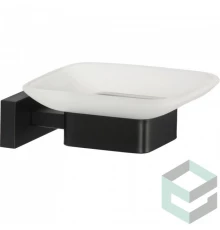 Мыльница настенный, стекло Gansen GZ88020-C черный