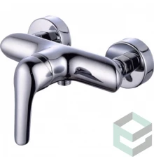 Смеситель Ganzer GZ24051 для душа с лейкой, шлангом и настенным креплением, цвет хром