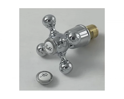 Кран-букса с маховиком GANZER усиленный  (100/1шт)