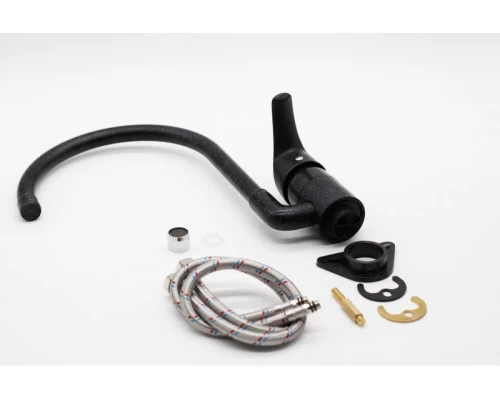 03021-C Смеситель (ЧЕРНЫЙ)  для кухни GANZER