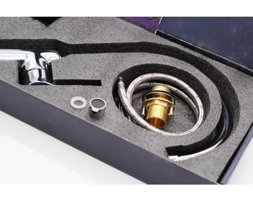 04021 Смеситель однорычажный для кухни "GANZER"  (10/1шт)