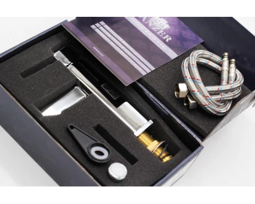 05011 Смеситель для умывальника "GANZER"  (10/1шт)